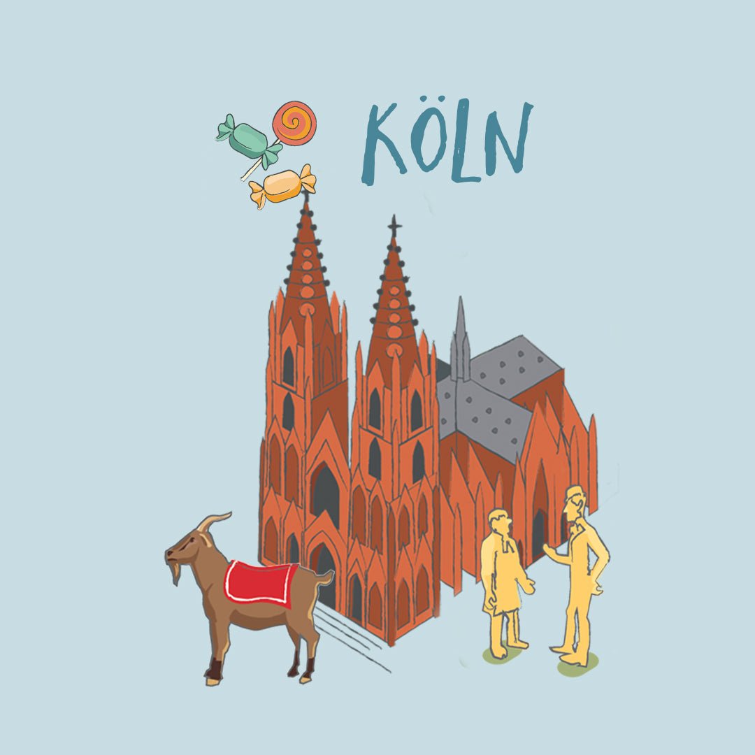 Köln: Straßenteppich & Co mit den Kölner Highlights - HappyCITYKids - finde den perfekten Stadt-Spielteppich für dein Kind