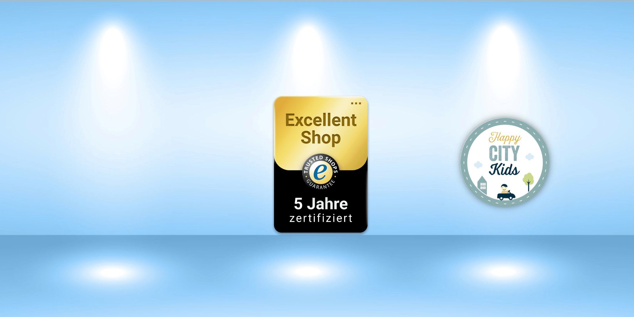 Excellent Shop by Trusted Shop Auszeichnung für HappyCITYKids