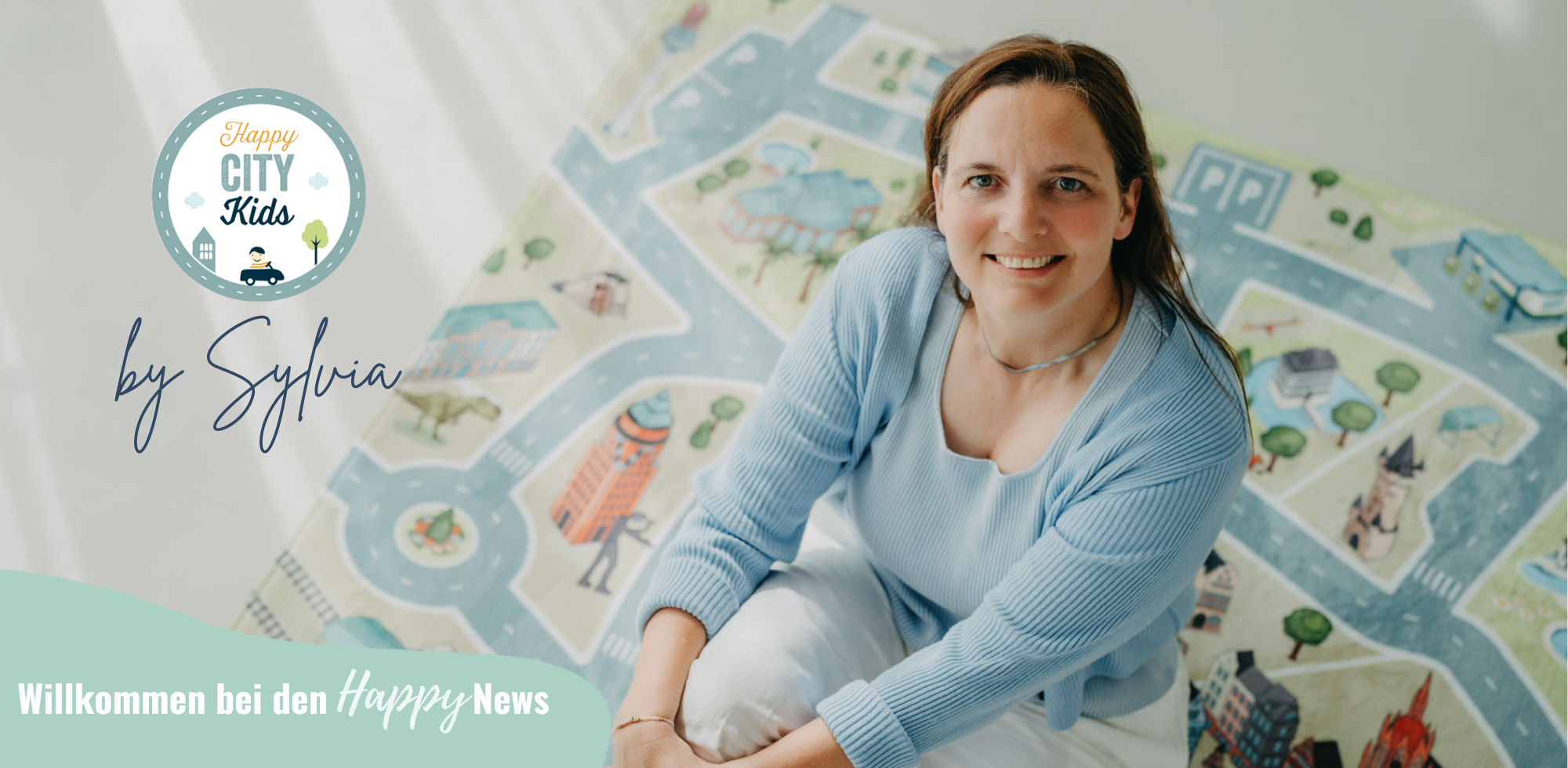 Gründerin von HappyCITYKids - Spielteppiche mit Stadtmotiven - Sylvia Allwinn
