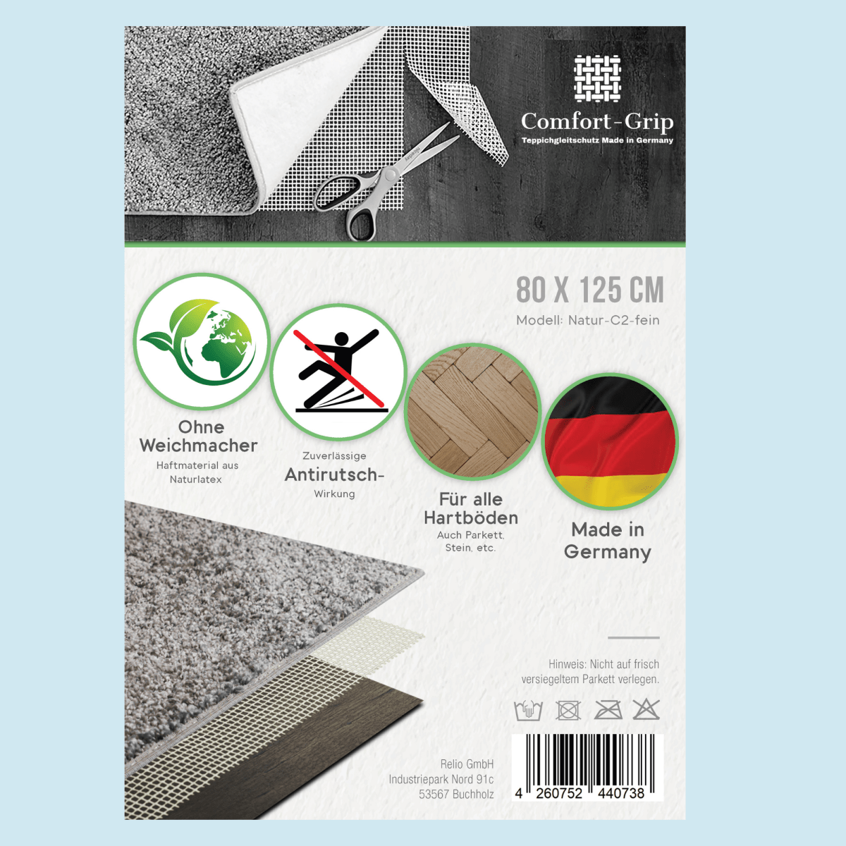 Anti - Rutsch - Unterlage Comfort Grip | HappyCITYKids