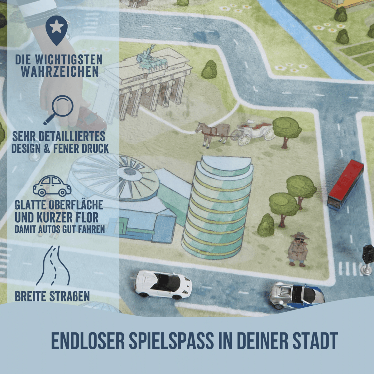 Spielteppich Berlin | HappyCITYKids