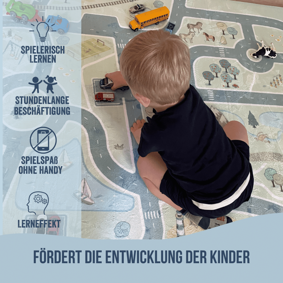 Spielteppich - Raus auf´s Land | HappyCITYKids