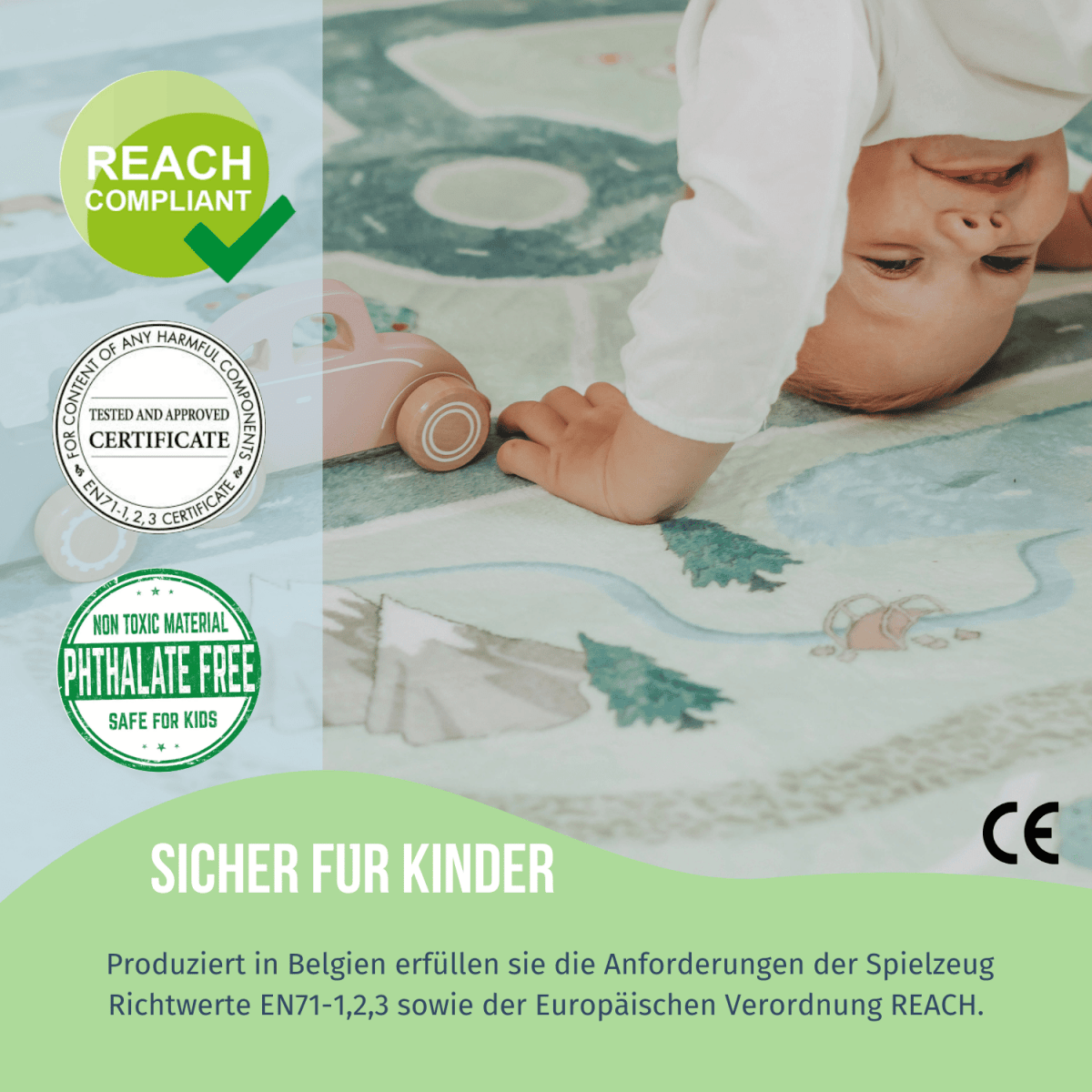 Spielteppich - Raus auf´s Land | HappyCITYKids