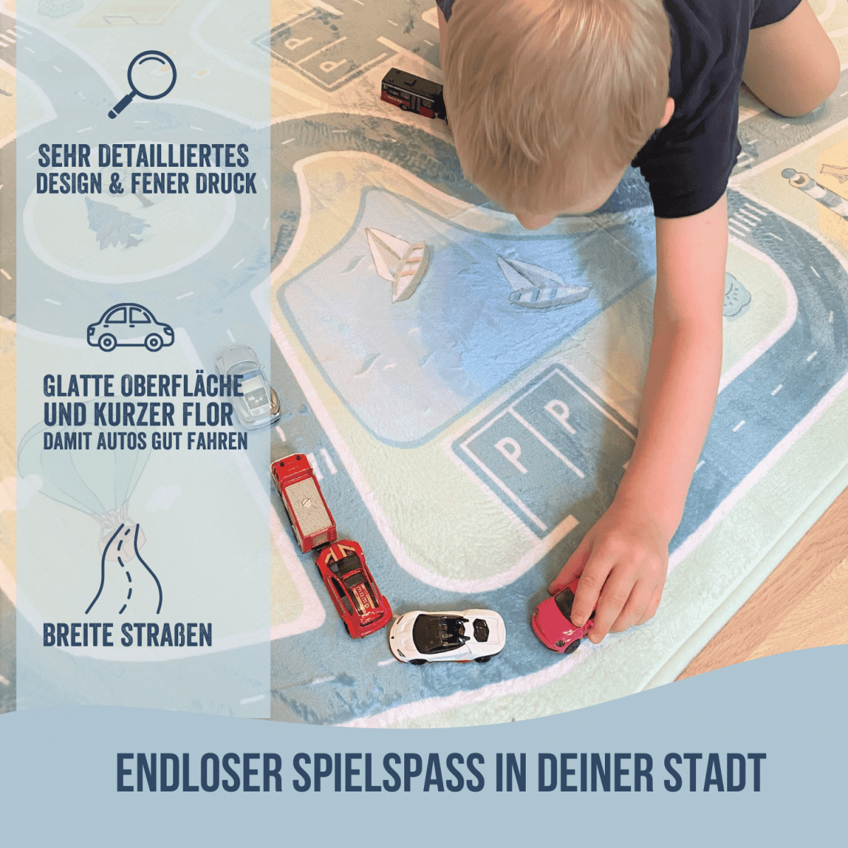 Spielteppich - Raus auf´s Land | HappyCITYKids