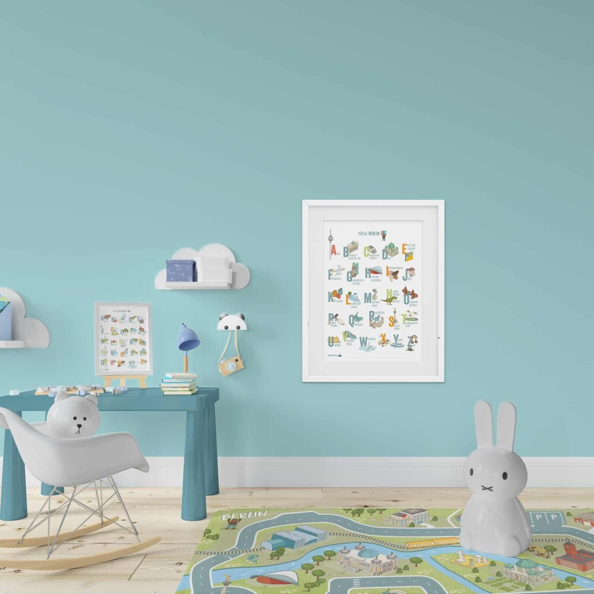 BERLIN - ABC - Poster & Postkarte | HappyCITYKids