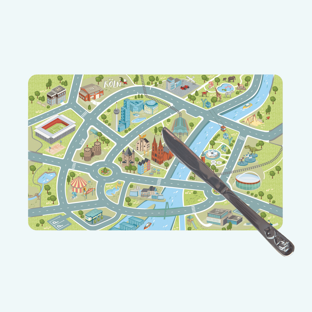 Frühstücksbrettchen Köln | HappyCITYKids