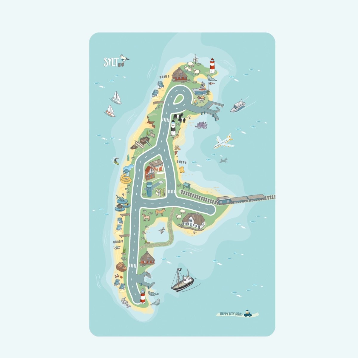 Frühstücksbrettchen SYLT | HappyCITYKids