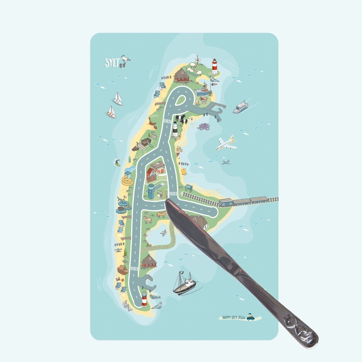 Frühstücksbrettchen SYLT | HappyCITYKids