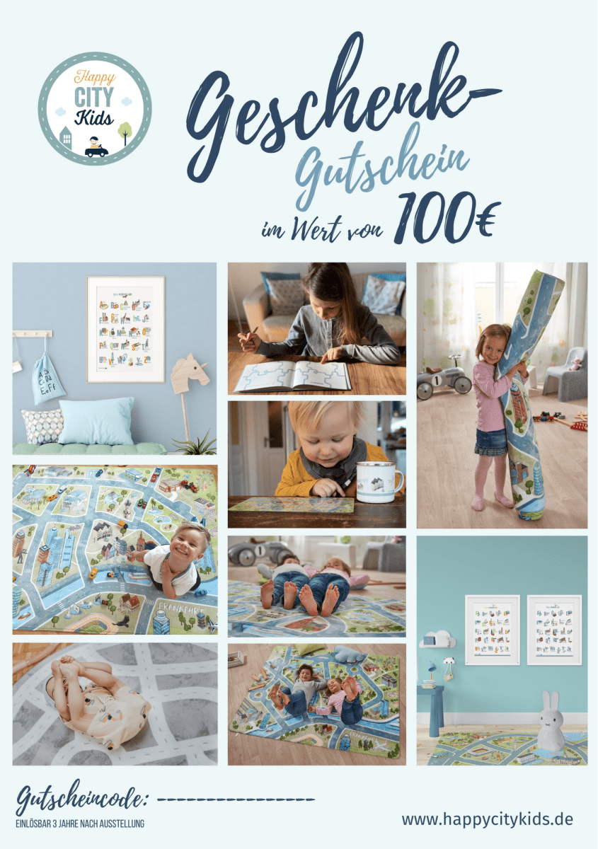 HappyCITYKids Wert - Gutschein | HappyCITYKids