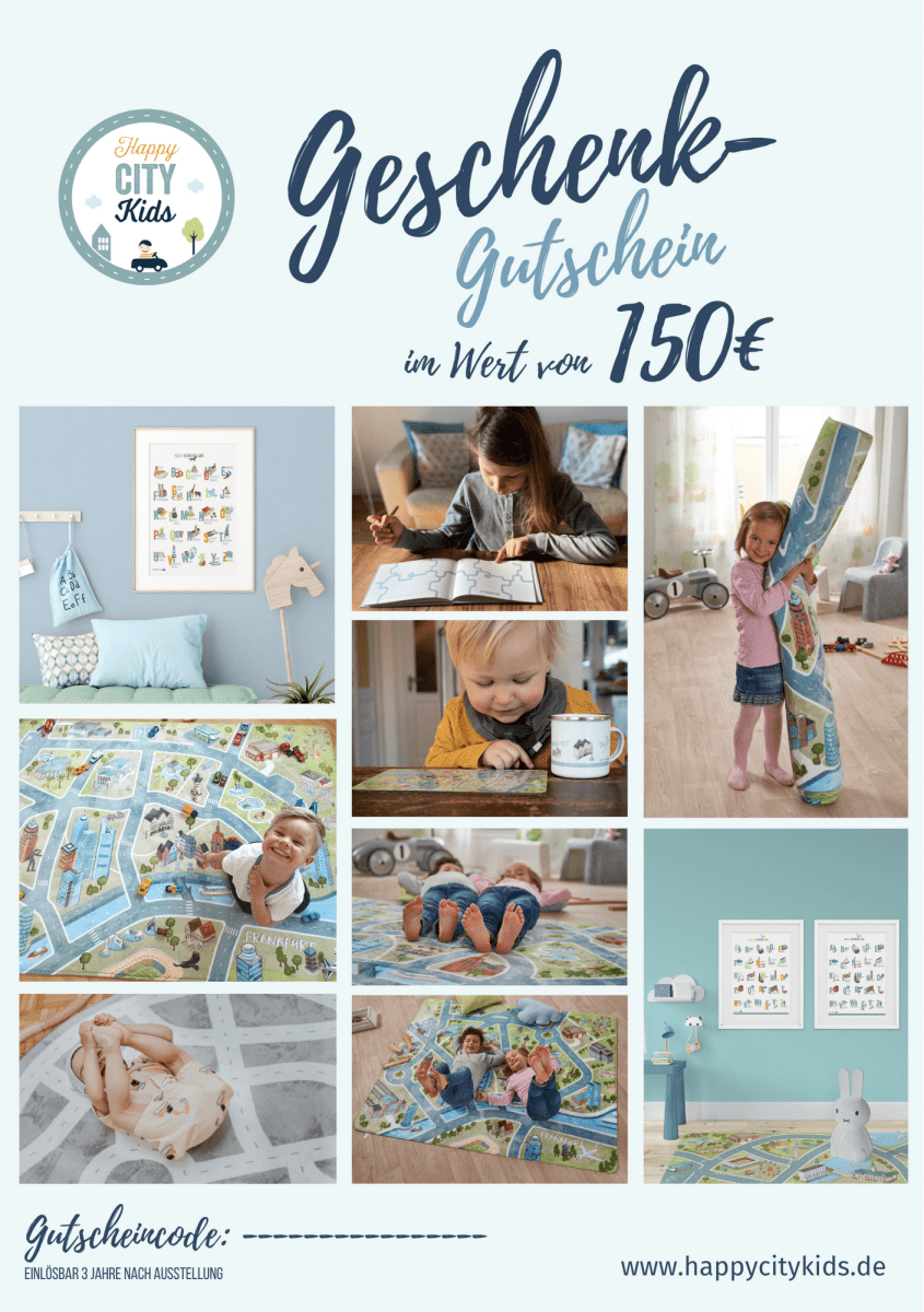 HappyCITYKids Wert - Gutschein | HappyCITYKids