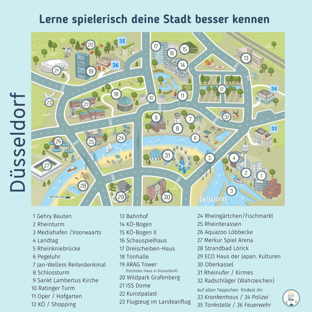 Spielteppich Düsseldorf | HappyCITYKids