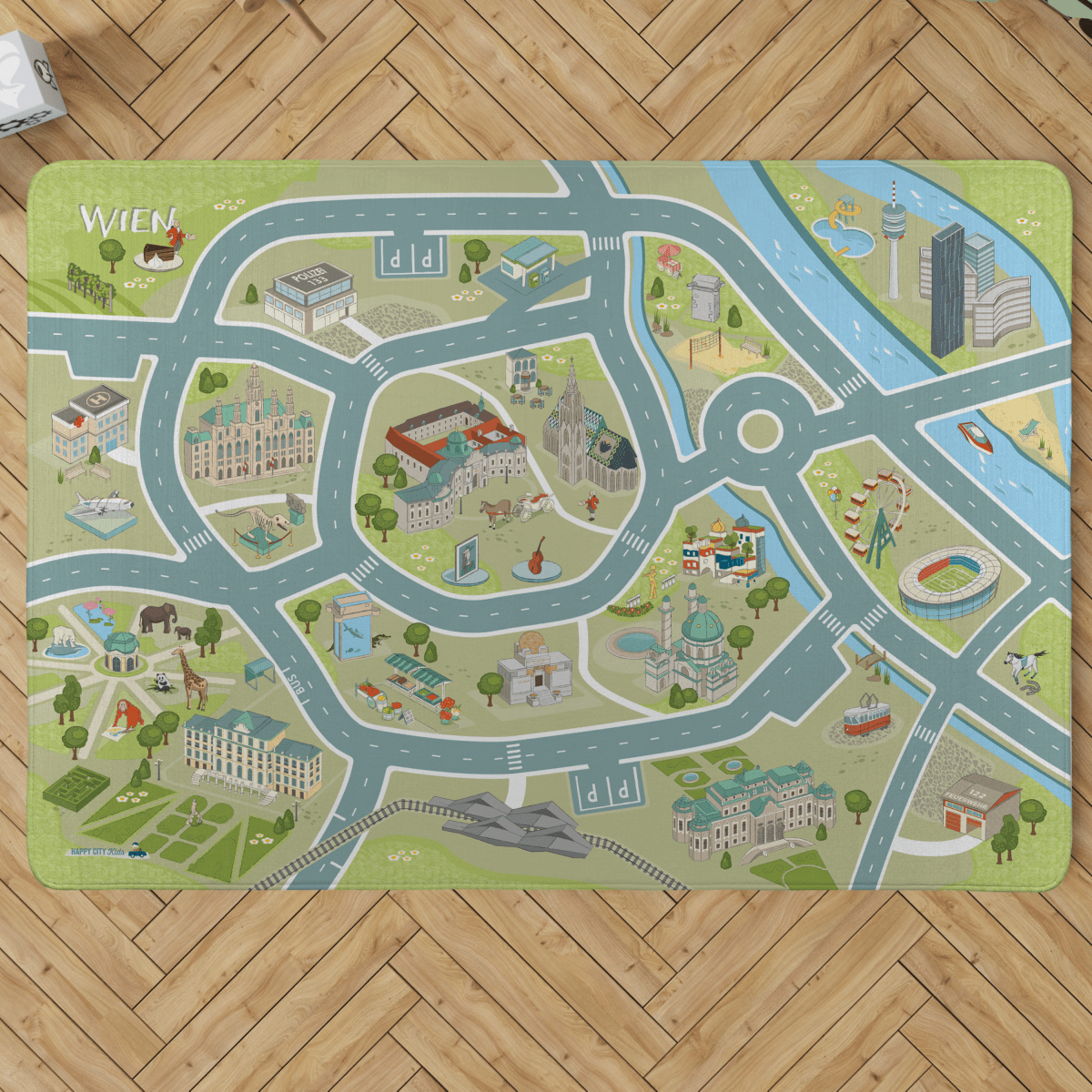 Spielteppich Wien | HappyCITYKids