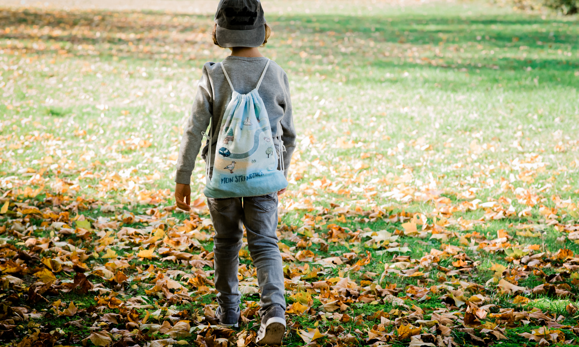 Weltneuheit: Handtuch-Rucksack 3-in1