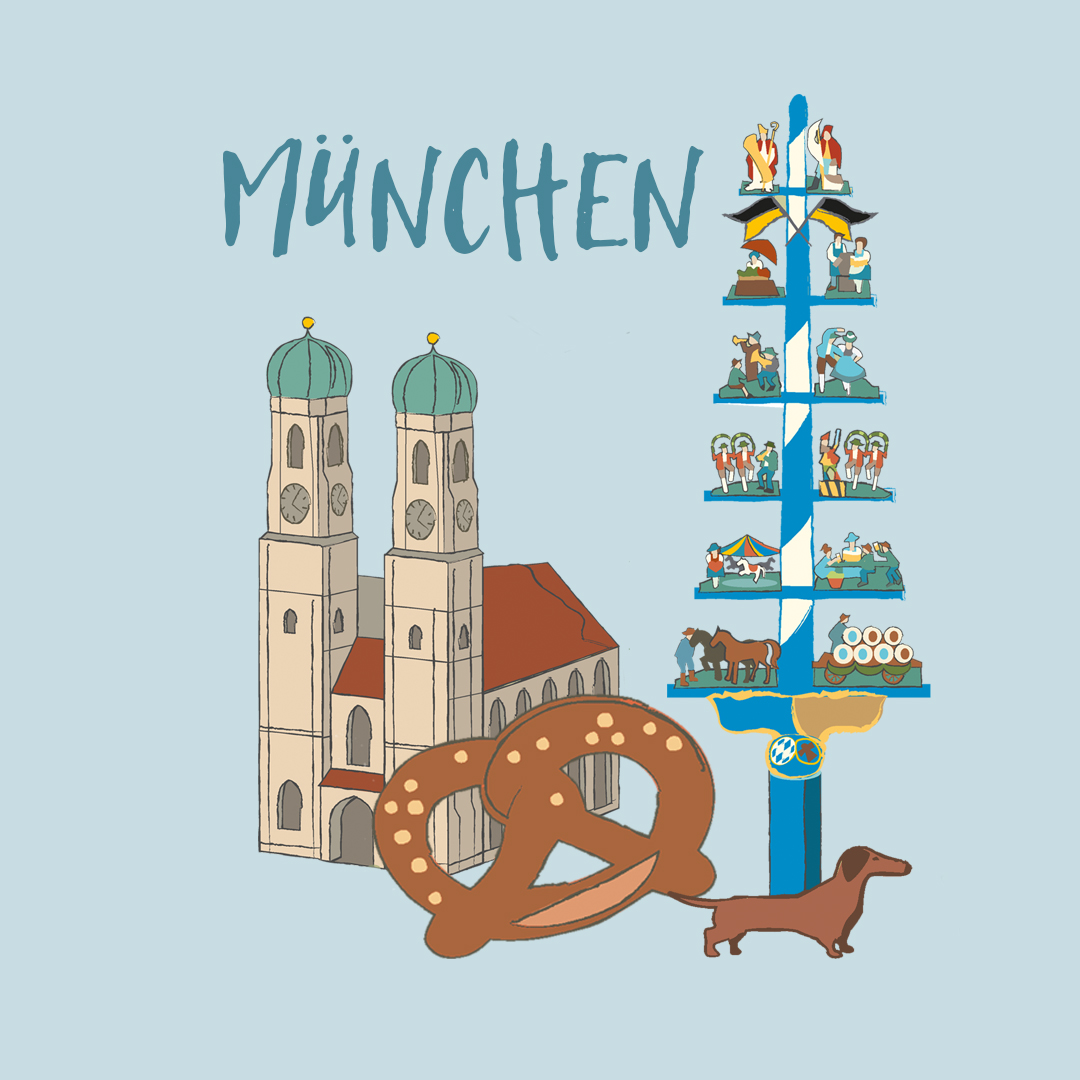 München: Entdecke deine Stadt auf Spielteppich und Co