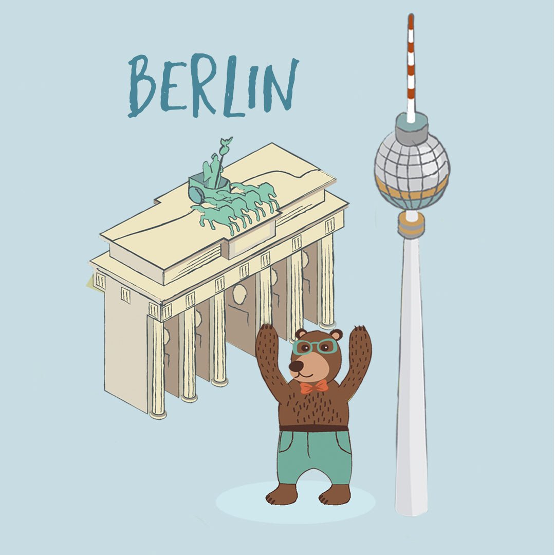 Berlin: Entdecke deine Hauptstadt auf Straßenteppiche & Co - HappyCITYKids - finde den perfekten Stadt-Spielteppich für dein Kind