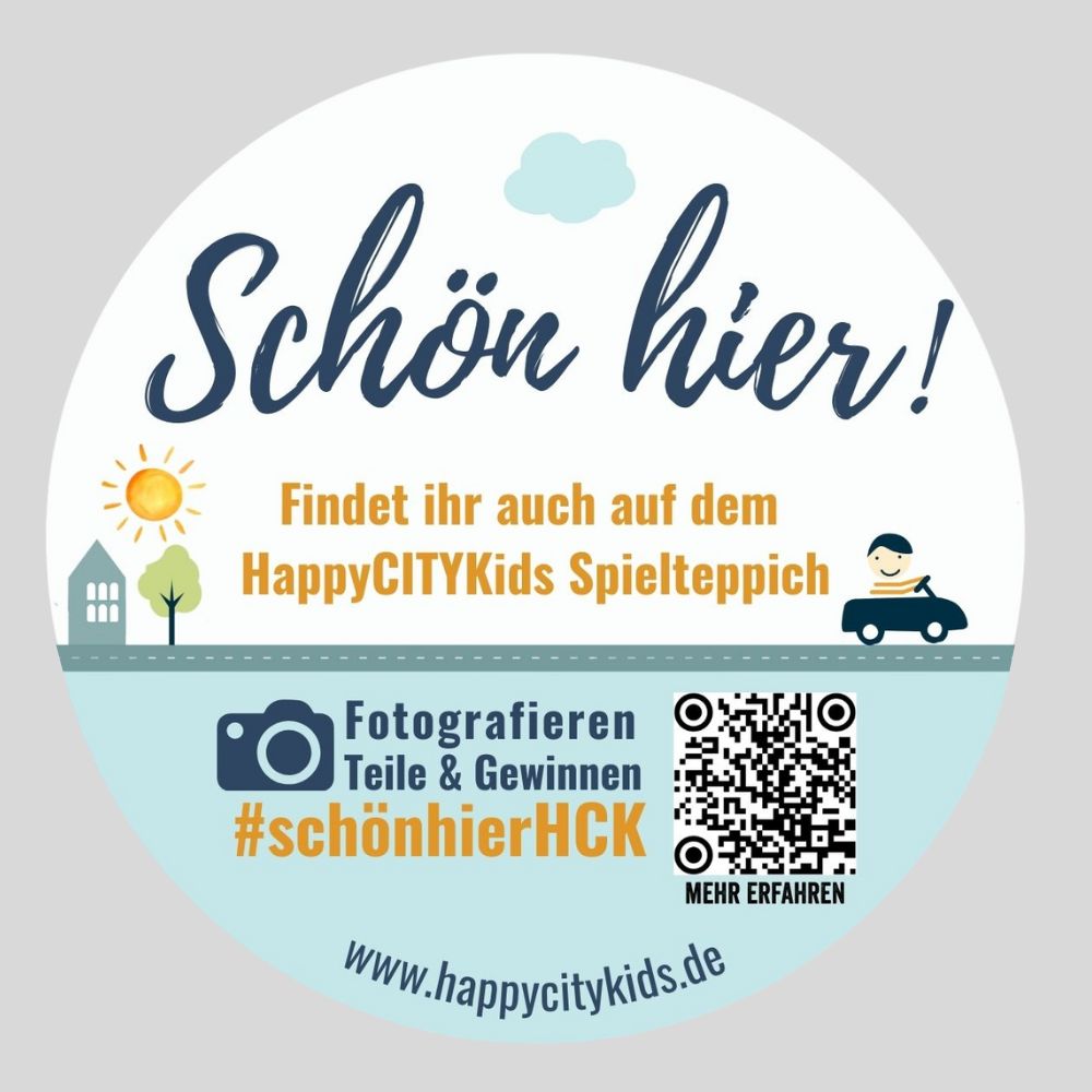 "Schön hier" -Sticker 10er-Set