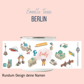 NEUES DESIGN: BERLIN-Emaille-Tasse