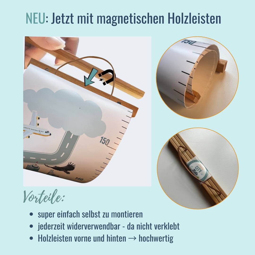 Messlatte SYLT - mit Namen