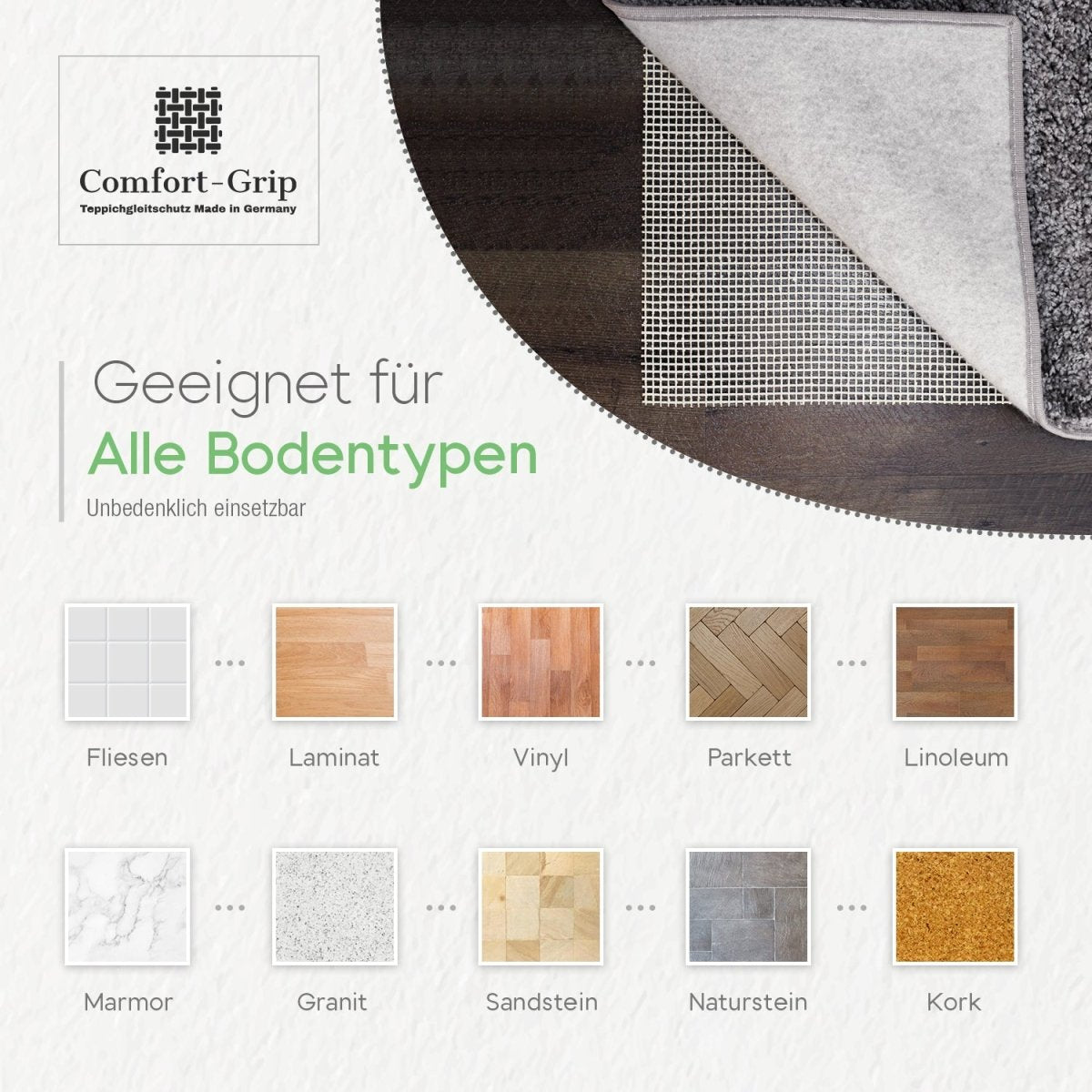 Anti - Rutsch - Unterlage Comfort Grip | HappyCITYKids