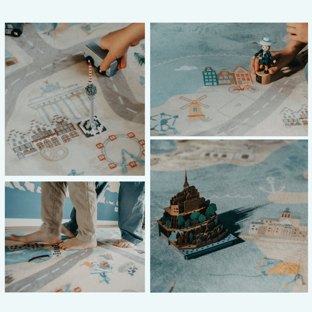 Details EUROPA Spielteppich | HappyCITYKids