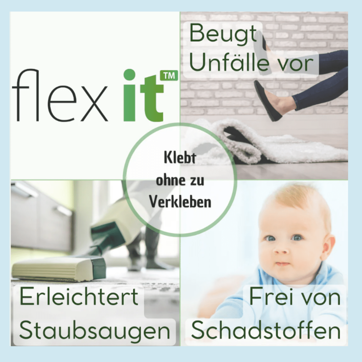 FLEX - it Anti - Rutsch - Unterlage | HappyCITYKids