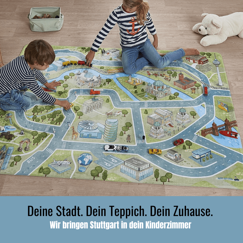 Berlin-Spielteppich- Deine Stadt-Dein Teppich - Dein zu Hause