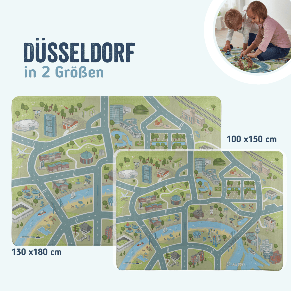 Spielteppich Düsseldorf | HappyCITYKids