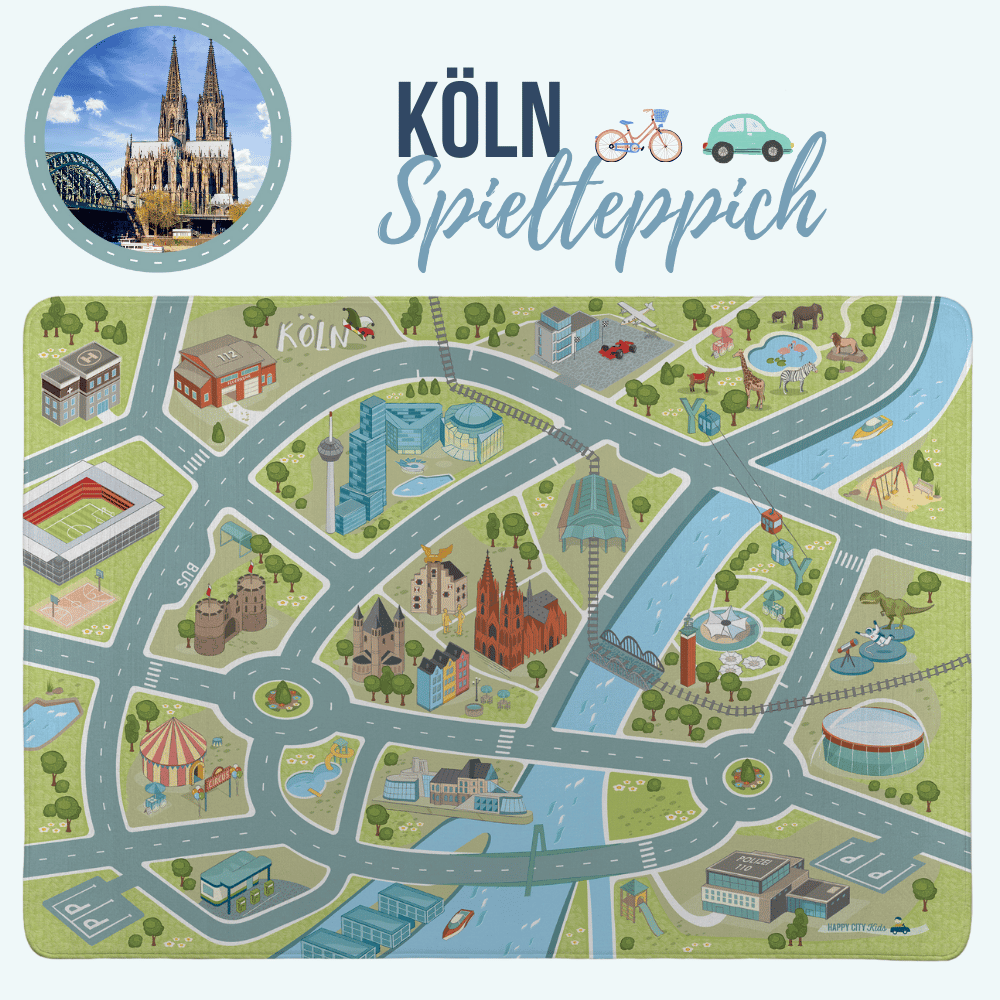 Spielteppich KÖLN | HappyCITYKids