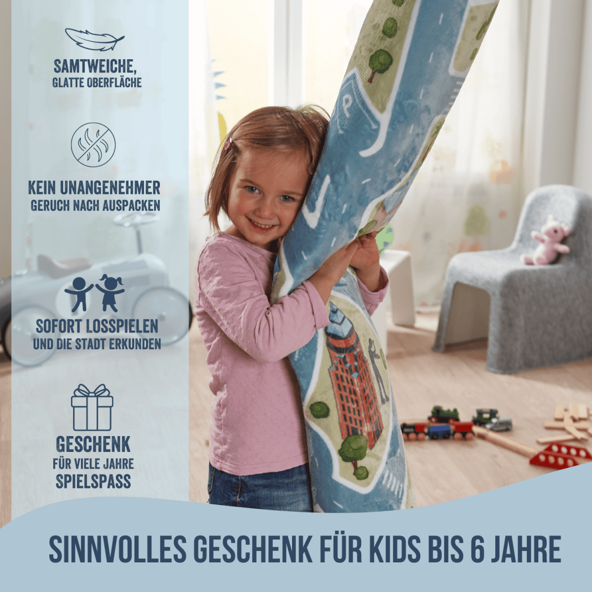 Spielteppich MÜNCHEN | HappyCITYKids