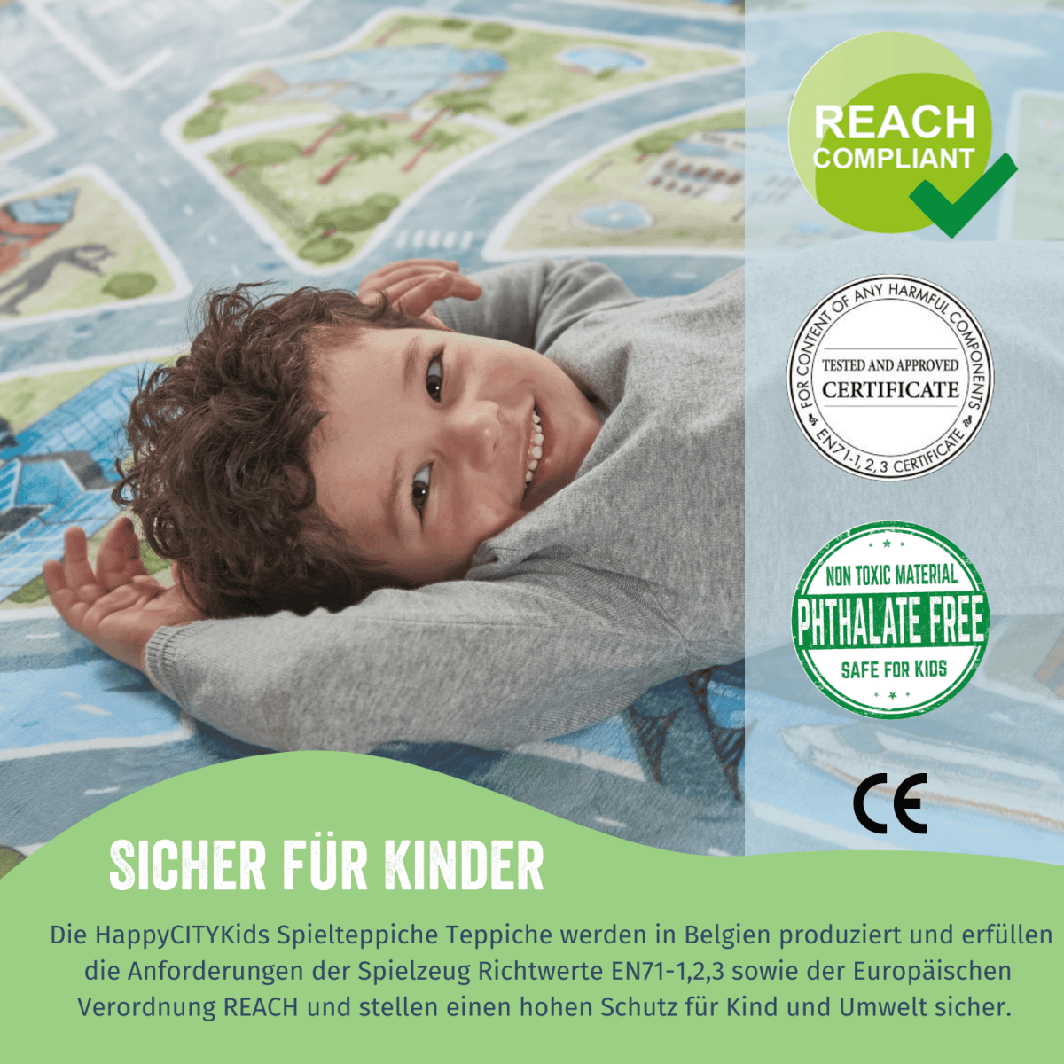 Spielteppich MÜNCHEN | HappyCITYKids