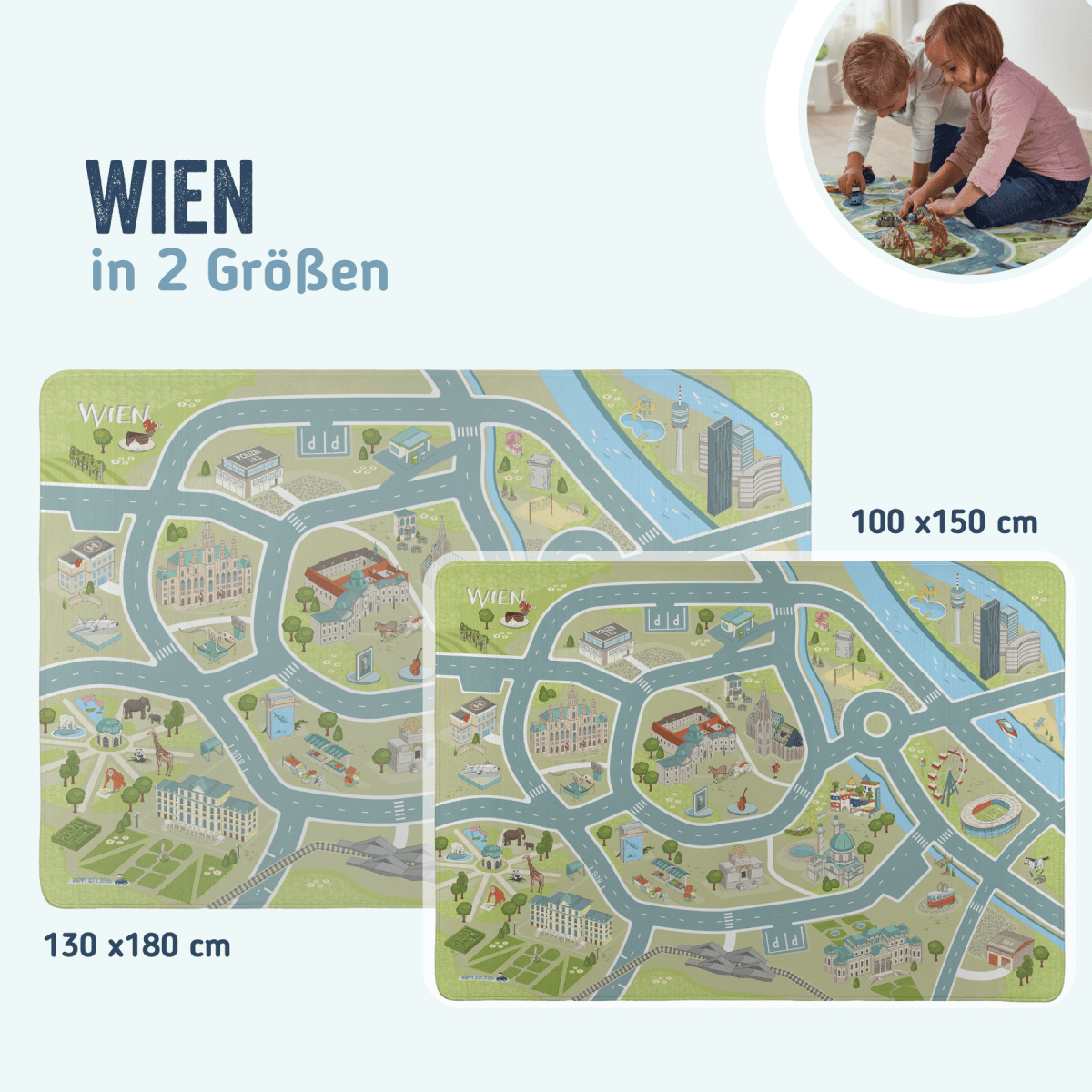 Spielteppich Wien | HappyCITYKids