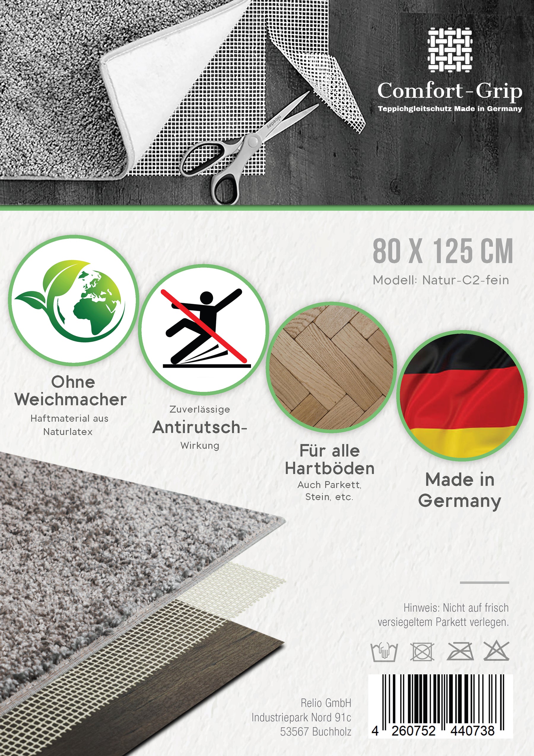 4x Antirutsch Pad Set für Teppich Neu in Berlin - Mitte