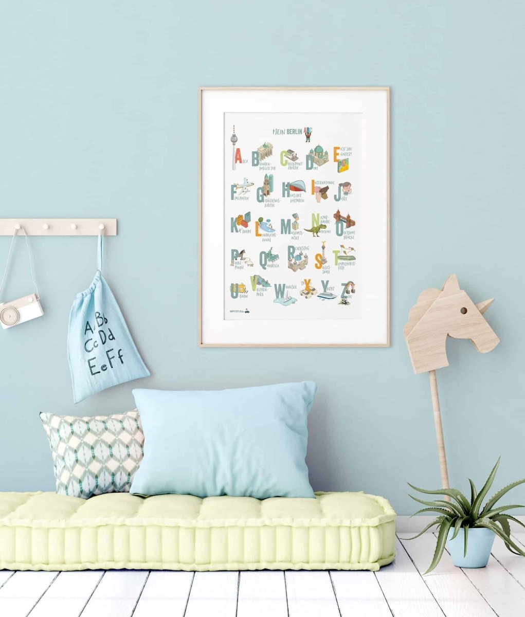 BERLIN - ABC - Poster & Postkarte - shop_name - 