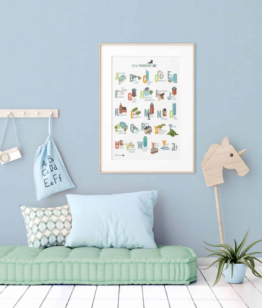 FRANKFURT ABC - Poster & Postkarte - shop_name - 