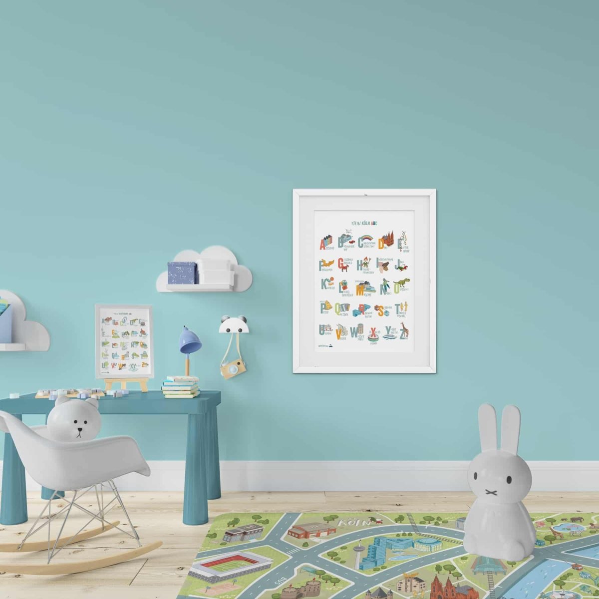 KÖLN - ABC - Poster & Postkarte | HappyCITYKids